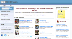 Desktop Screenshot of it.talkenglish.com