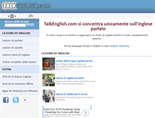Tablet Screenshot of it.talkenglish.com